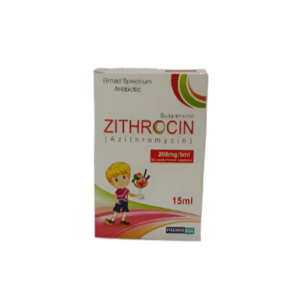 ZITHROCIN SUSP 200MG/15ML