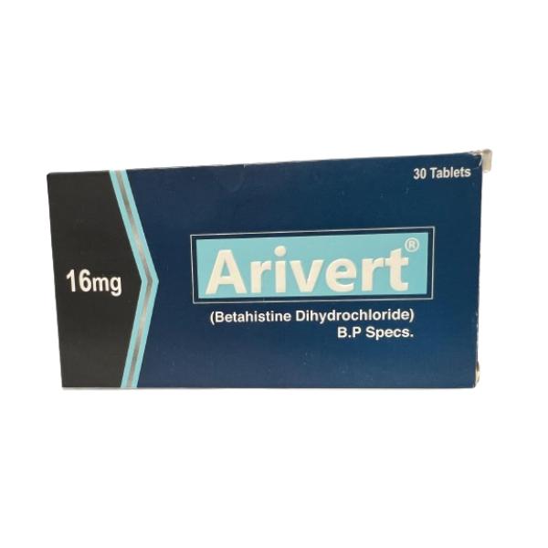 ARIVERT 16MG TAB 30S