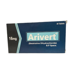 ARIVERT 16MG TAB 30S