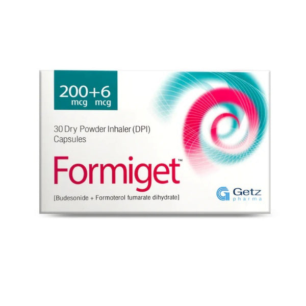 FORMIGET 200+6MCG CAP