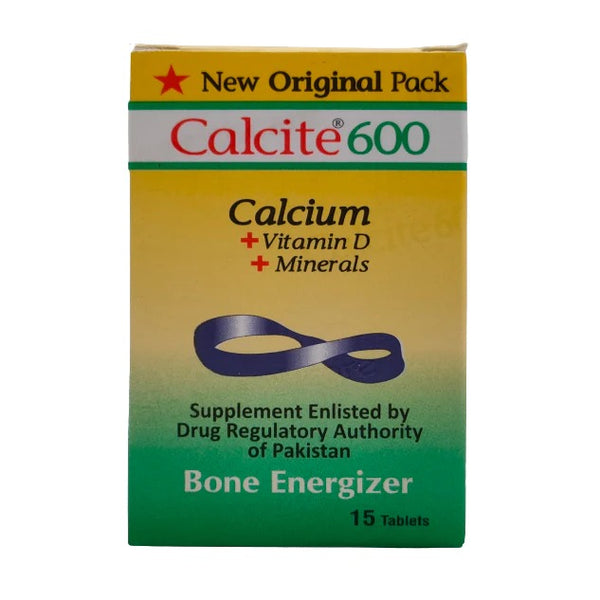CALCITE 600MG TAB 15S