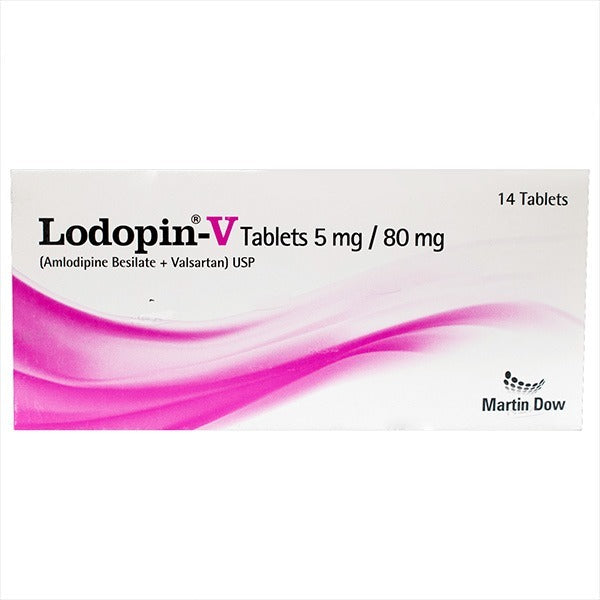 LODOPIN-V 5/80MG TAB 14S
