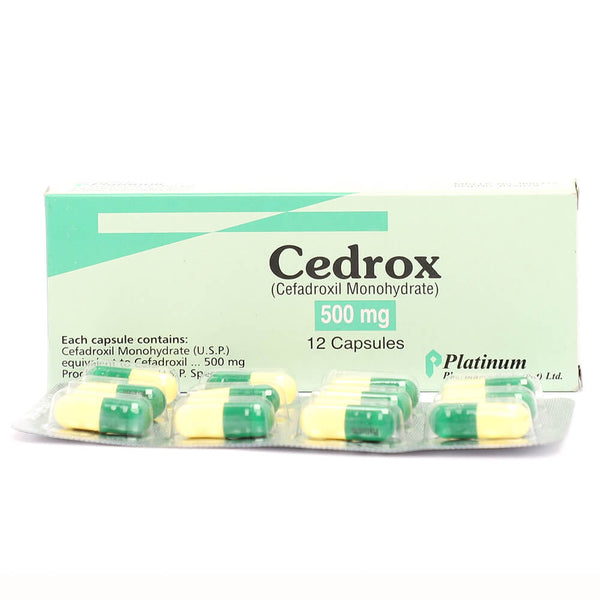 CEDROX 500MG CAP