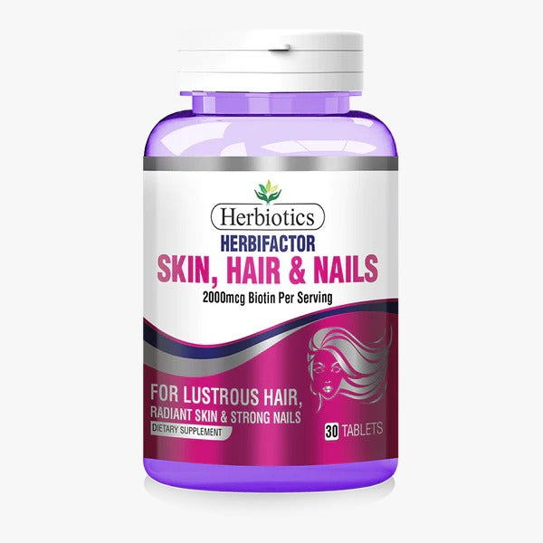 HB HERBIFACTOR SKIN HAIR NAILS 30S
