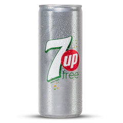 7UP CAN 250ML ZERO SUGAR