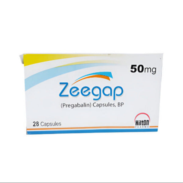 ZEEGAP 50MG CAP 28S