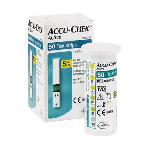 ACCU-CHEK STRIP 50 (ACTIVE)