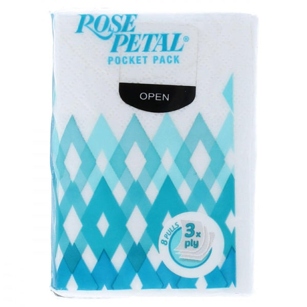 ROSE PETAL POCKET TISSUE
