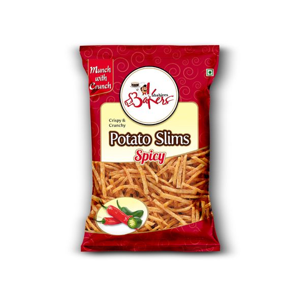 KJ POTATO SLIMS SPICY 100RS