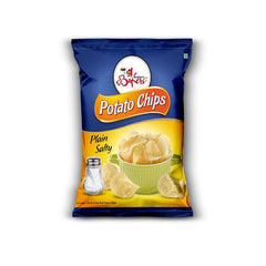KJ POTATO CHIPS PLAIN SLANTY 125RS