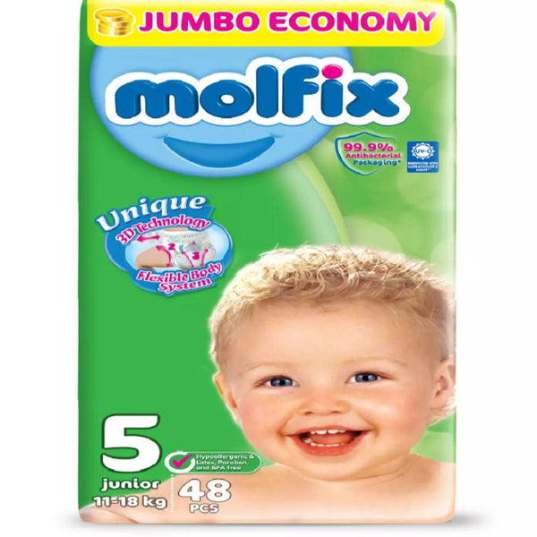 MOLFIX DIAPER  5 (48) JUNIOR(XL)