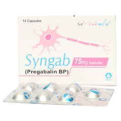 SYNGAB 75MG CAP