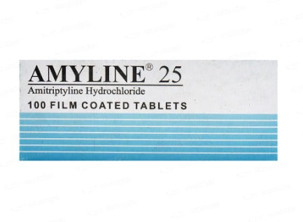 AMYLINE 25MG TAB (TRYPTANOL)