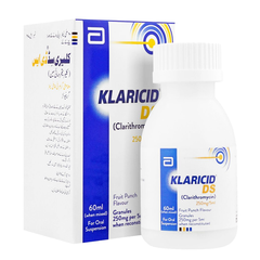 KLARICID DS 250MG/5ML SUSP 60ML