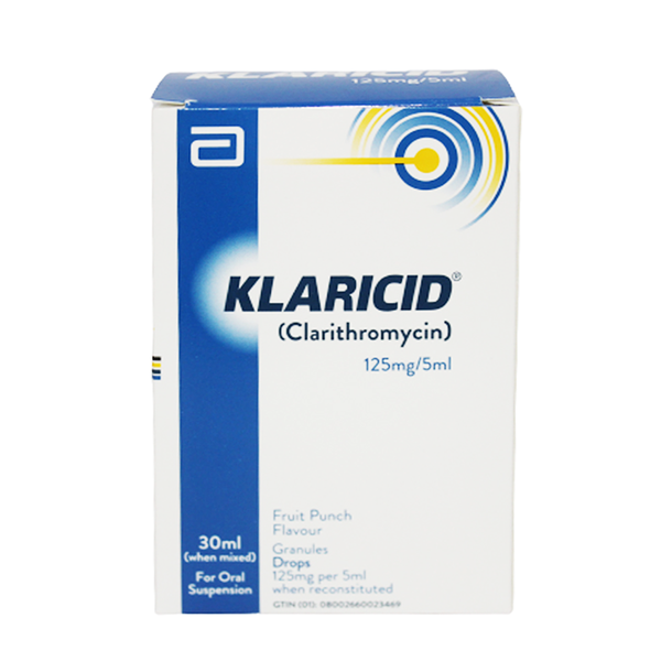 KLARICID 125MG/5ML SUSP 30ML