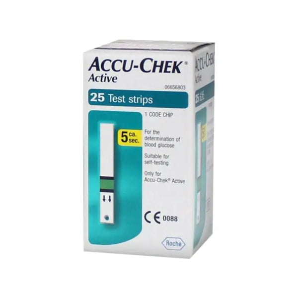 ACCU-CHEK STRIP 25S (ACTIVE)