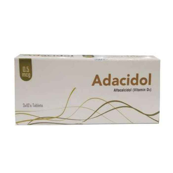 ADACIDOL 0.5MCG TAB