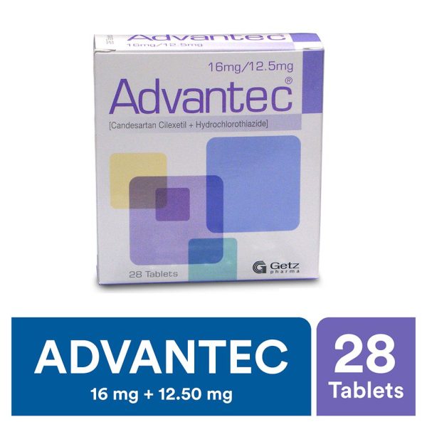 ADVANTEC 16MG+12.50MG TAB
