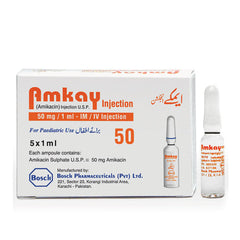 AMKAY 50MG/ML 1ML 5S