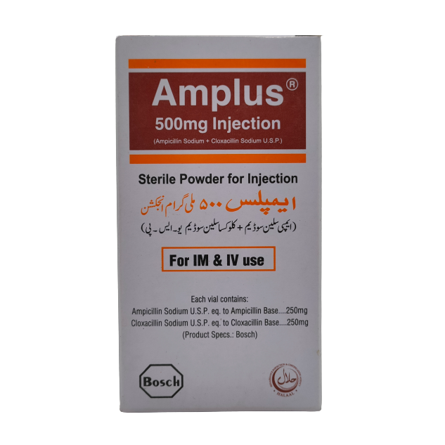 AMPLUS 500MG INJ