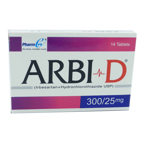 ARBI-D 300MG+25MG TAB