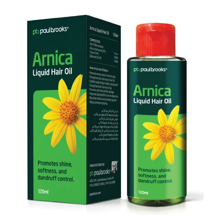 ARNICA HAIR OIL 120ML(PAUL BROOKES)