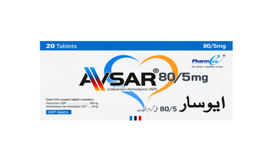 AVSAR 5MG+80MG TAB