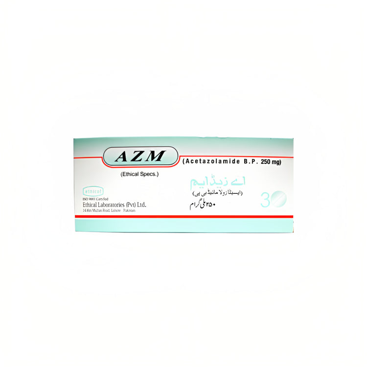 Azam Tablet AZM 250MG TAB – Dawa Healthcare