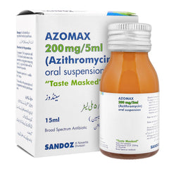 AZOMAX 200MG/5ML SUSP 15ML