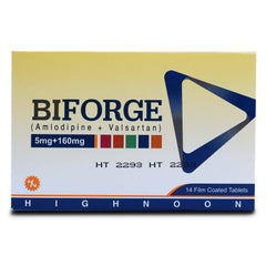 BIFORGE 5/160MG TAB 14S