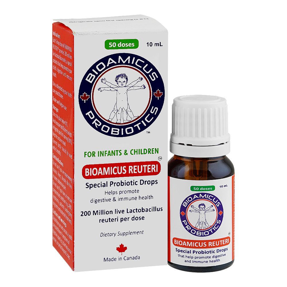 BIOAMICUS REUTRI PROBIOTICS 10ML DROPS