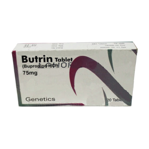 BUTRIN 75MG TAB 20S