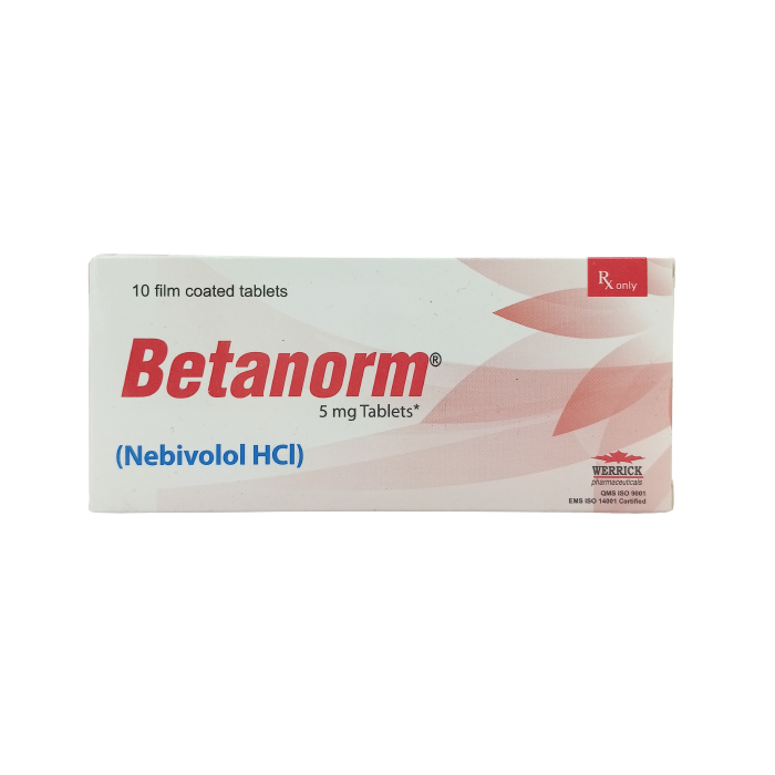 BETANORM 5 MG 10S