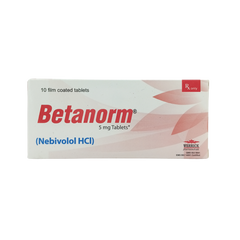 BETANORM 5 MG 10S