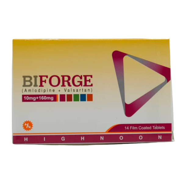 BIFORGE 10/160 TAB – Dawa Healthcare