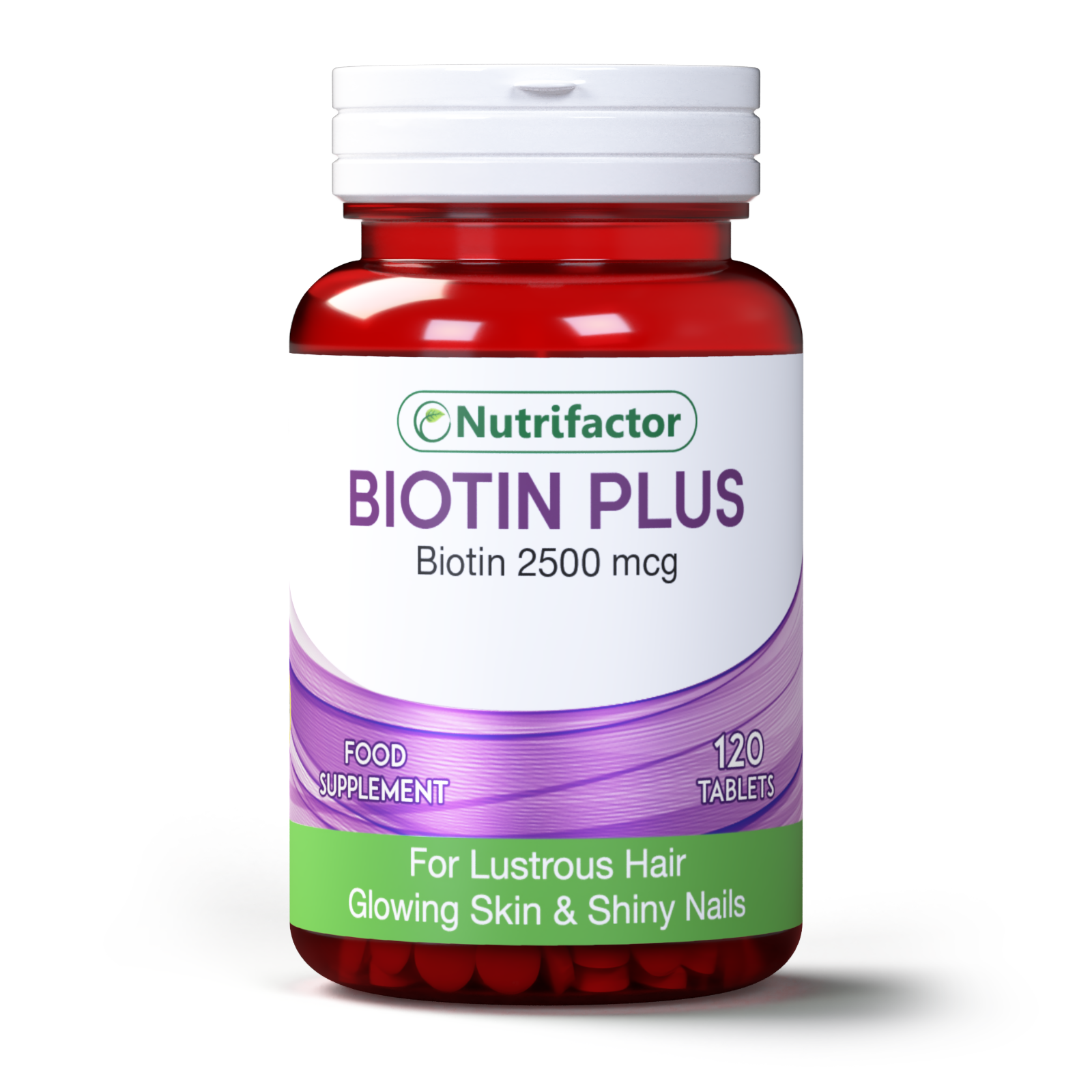 NF BIOTIN PLUS 2500MCG 120S
