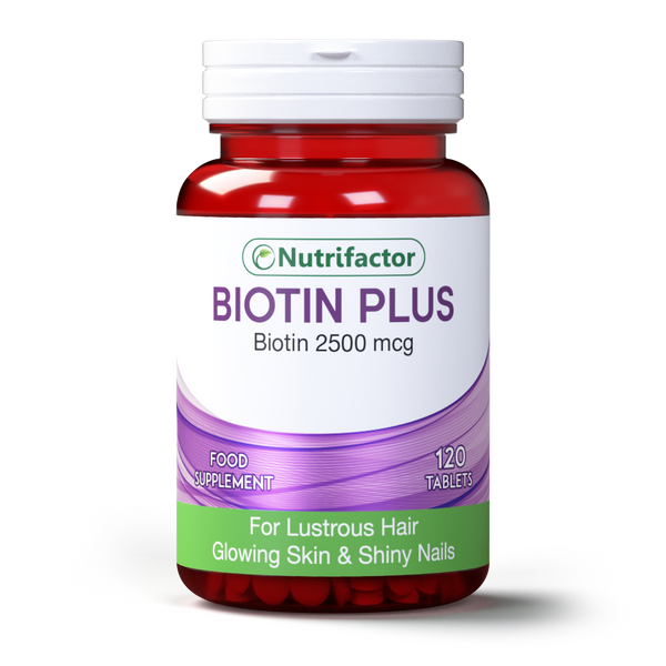NF BIOTIN PLUS 2500MCG 120S