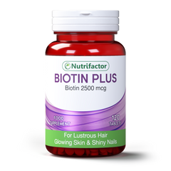 NF BIOTIN PLUS 2500MCG 120S