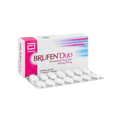 BRUFEN DUO 500/150MG 28S
