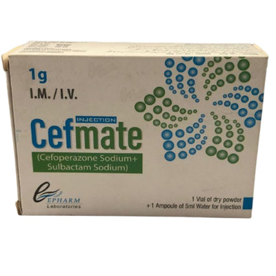 CEFMATE 1GRM INJ