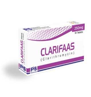 CLARIFAAS 250MG TAB