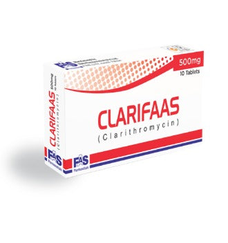 CLARIFAAS 500MG TAB
