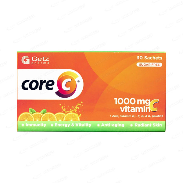 CORE C SACHET 1000MG 30S