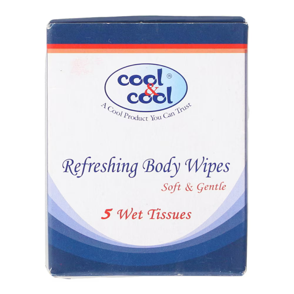 C&C REFRESHING BODY WIPES 5S