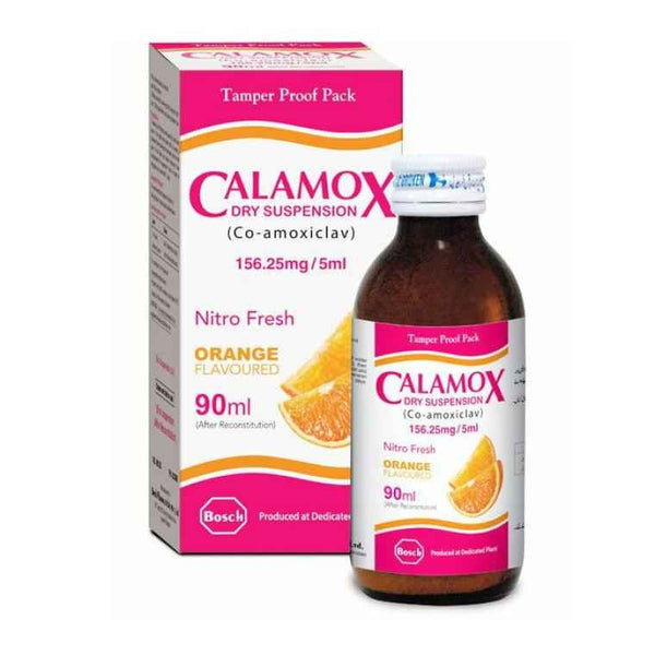 CALAMOX 156.25MG/5ML SUSP 90 ML