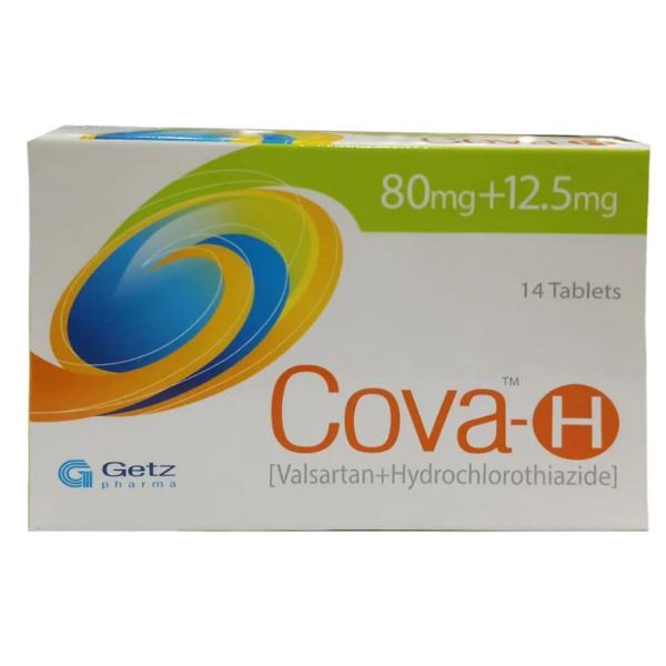 COVA-H 80/12.5 MG TAB 14S
