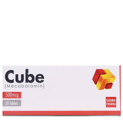 CUBE 500MCG TAB 20S