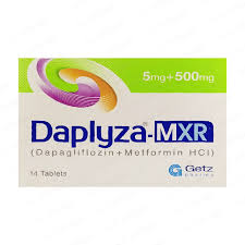 DAPLYZA-M XR 5 + 500MG TAB 14S