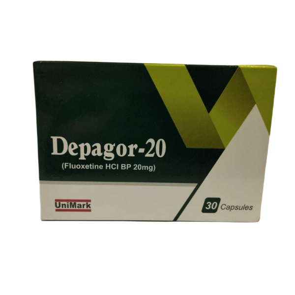 DEPAGOR 20MG CAPS 30S