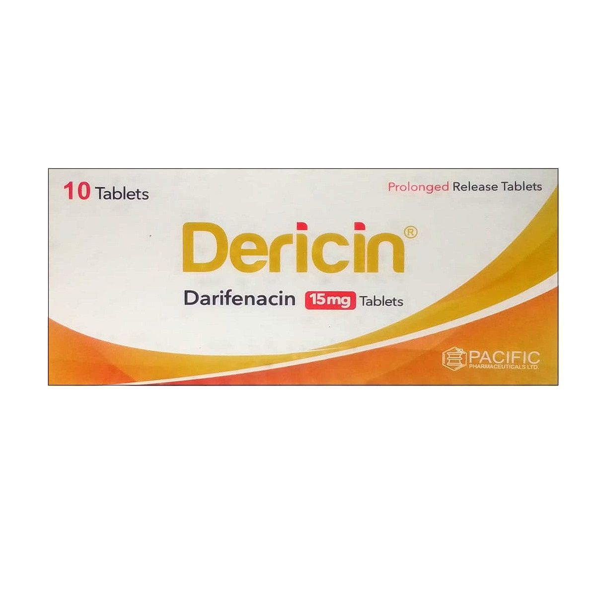 DERICIN 15MG TAB ( DARIFENACIN)